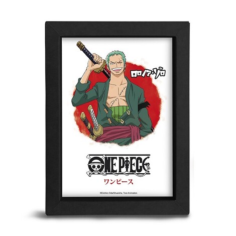 One Piece - Kraft Frame - Asian Art - Zoro - TGGKRA038