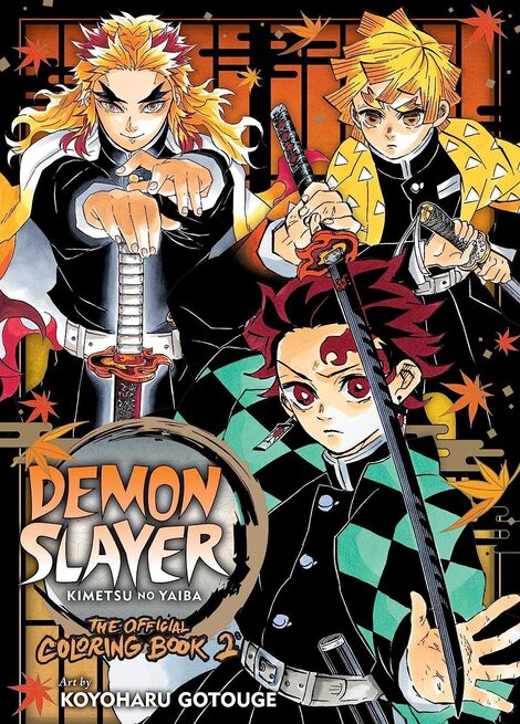 Demon Slayer: Kimetsu no Yaiba: The Official Coloring Book 2