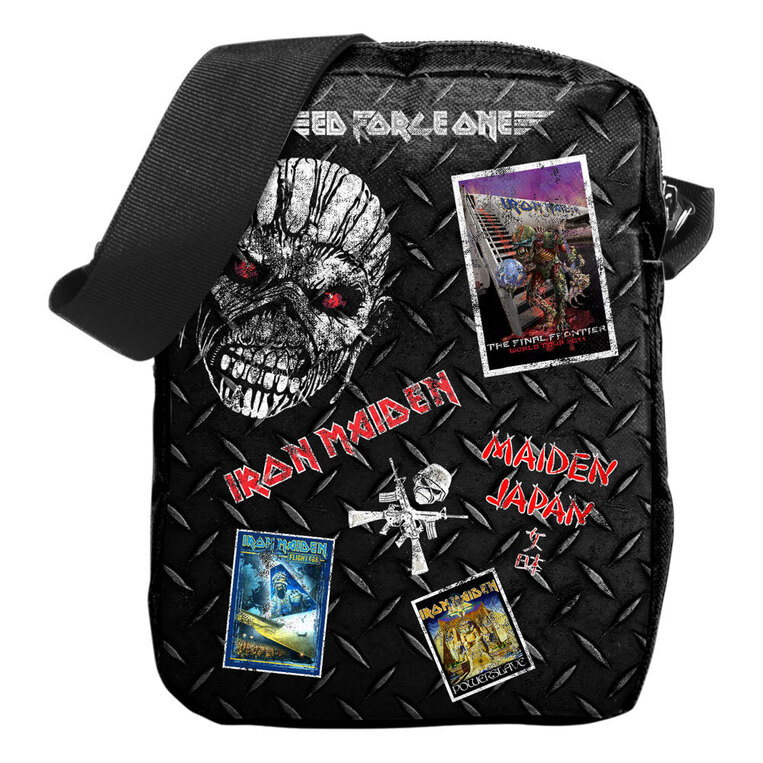 Iron Maiden Crossbody Bag Tour (black) - RKSX-CBIMTOU01