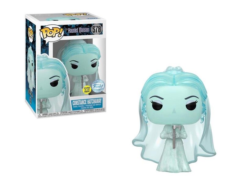 Funko POP! Disney: The Haunted Mansion - Constance Hatchaway (GITD) #578 (Exclusive) Figure