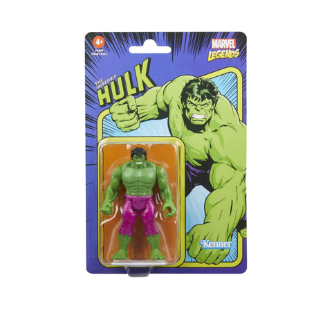 Marvel Legends Retro Collection The Incredible Hulk 10cm Action figure - F6699