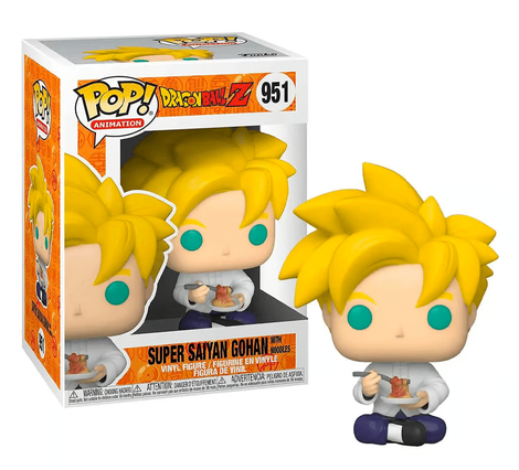 Funko POP! Dragon Ball Z - Super Saiyan Gohan eating Noodles #951 Figure