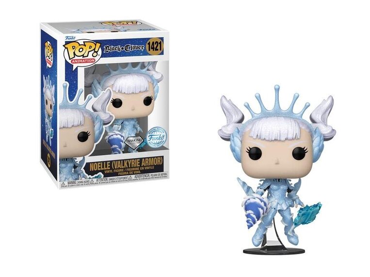 Funko POP! Black Clover - Noelle (Valkyrie Armor) Diamond Collection #1421 (Exclusive) Figure