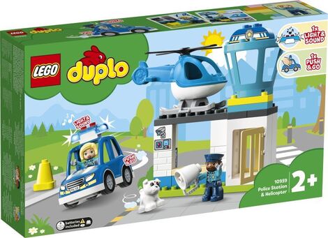 Lego Duplo Police Station & Helicopter - 10959