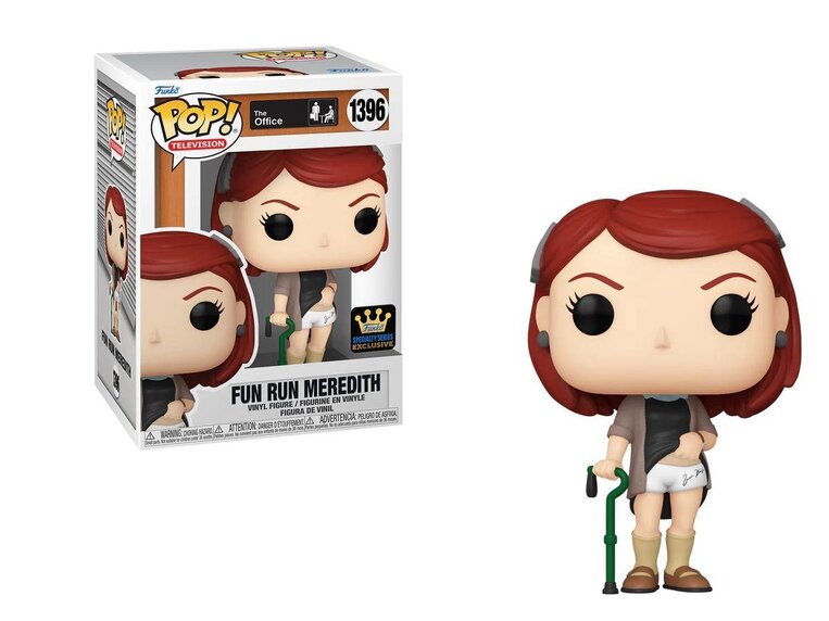 Funko POP! The Office - Fun Run Meredith #1396 (Specialty Series) Figure