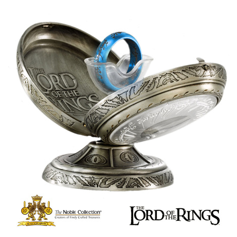 Lord Of The Rings One Ring Stainless Steel Blue - NN1297