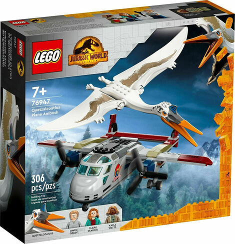 LEGO Jurassic World Quetzalcoatlus Plane Ambush - 76947