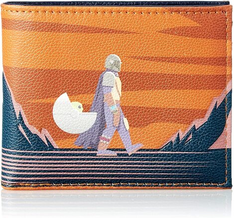 Star Wars The Mandalorian Orange Bifold Wallet - MW730375STW