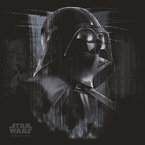 Star Wars (Darth Vader Black)  Canvas Print 40 x 40cm - DC95717