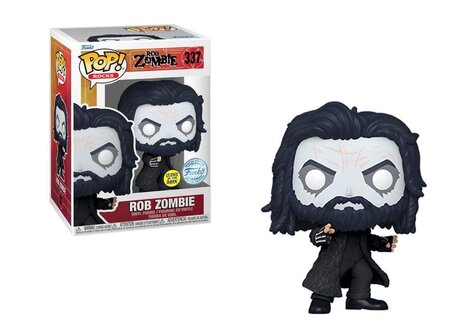 Funko POP! Rocks - Rob Zombie (GITD) #337 (Exclusive) Figure