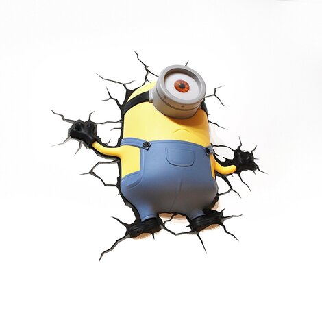 Minion 3D Deco Wall Light - Stuart  - 3DL84096