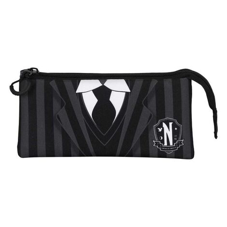 Wednesday Uniform Triple Pencil Case - KMN06011