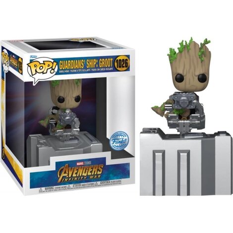 Funko POP! Deluxe: Marvel Benatar Assemble - Groot #1026 Figure (Exclusive)