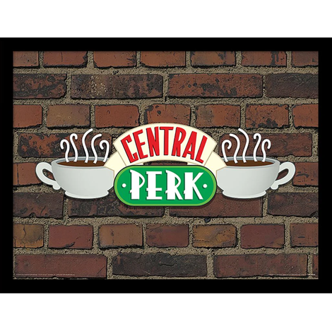 Friends (Central Perk Brick) Wooden 30 x 40cm - FP12624P