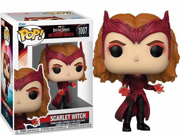 Funko POP! Marvel: Doctor Strange in the Multiverse of Madness - Scarlet Witch Vinyl Figure #1007