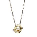 Harry Potter Spinning Time Turner Necklace 30mm (gold plated) - EWN0097